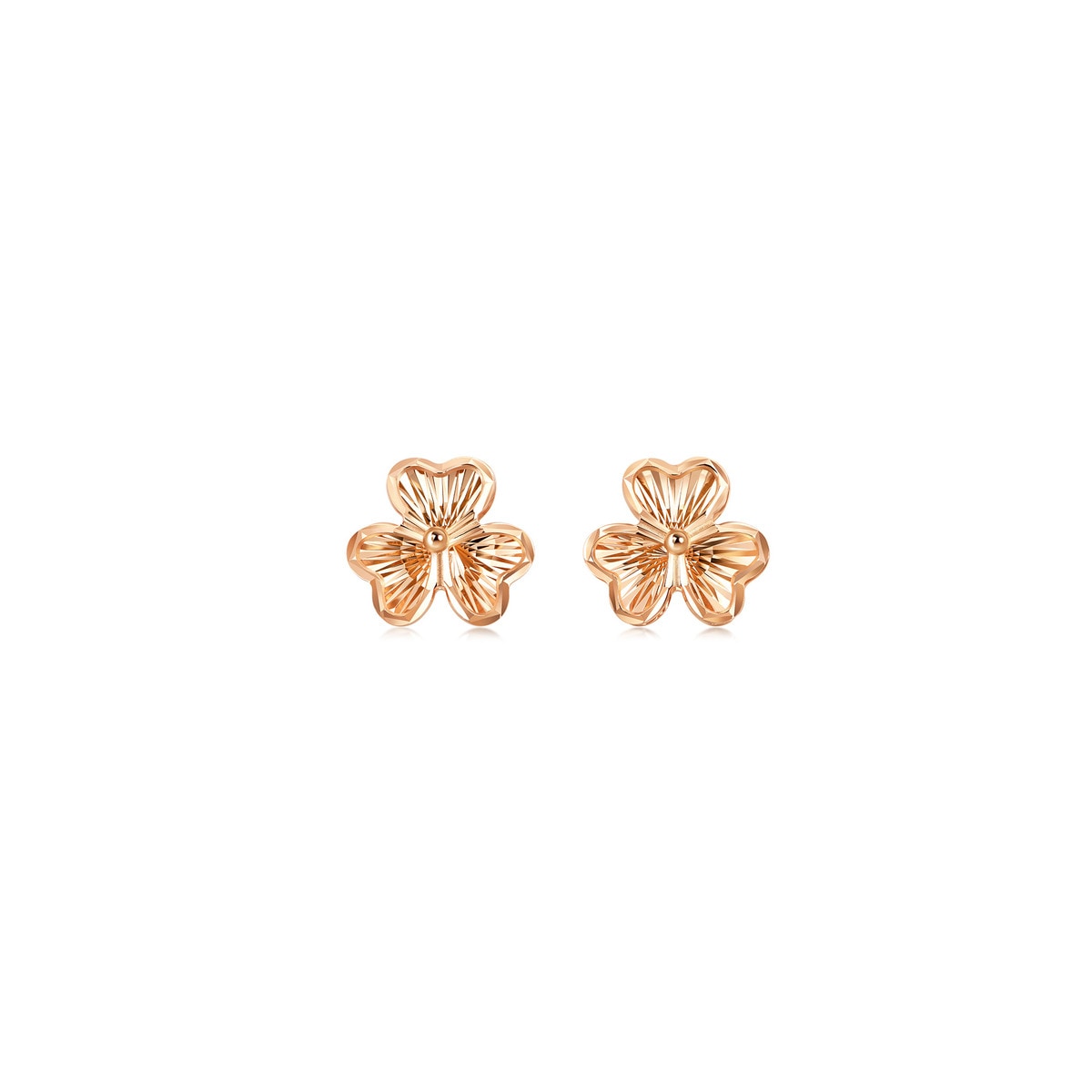 18K Rose Gold Earrings