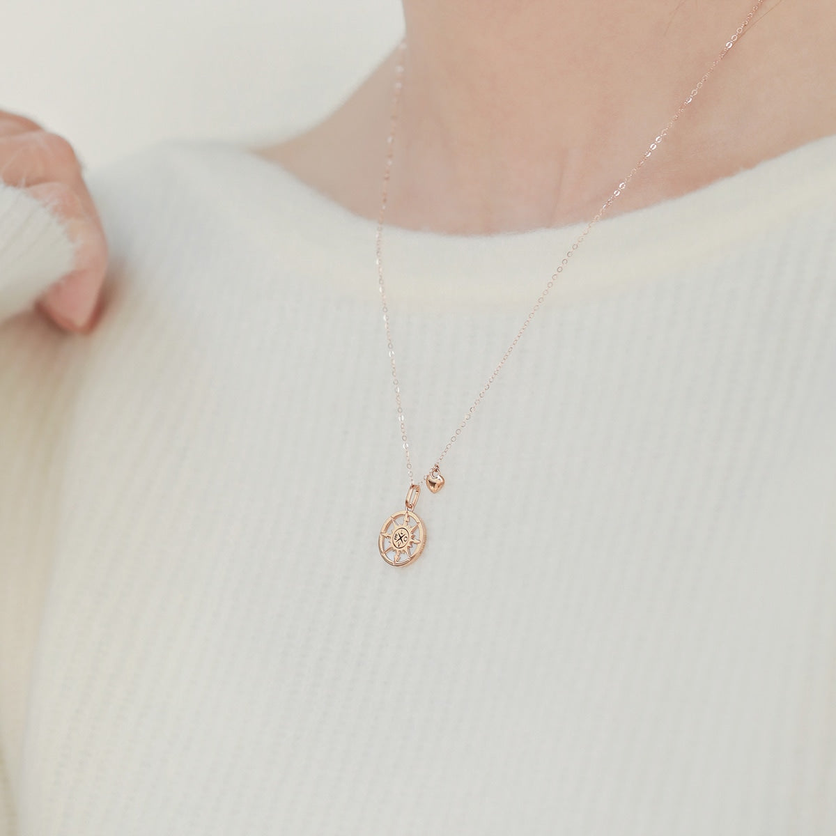18K Rose Gold Necklace