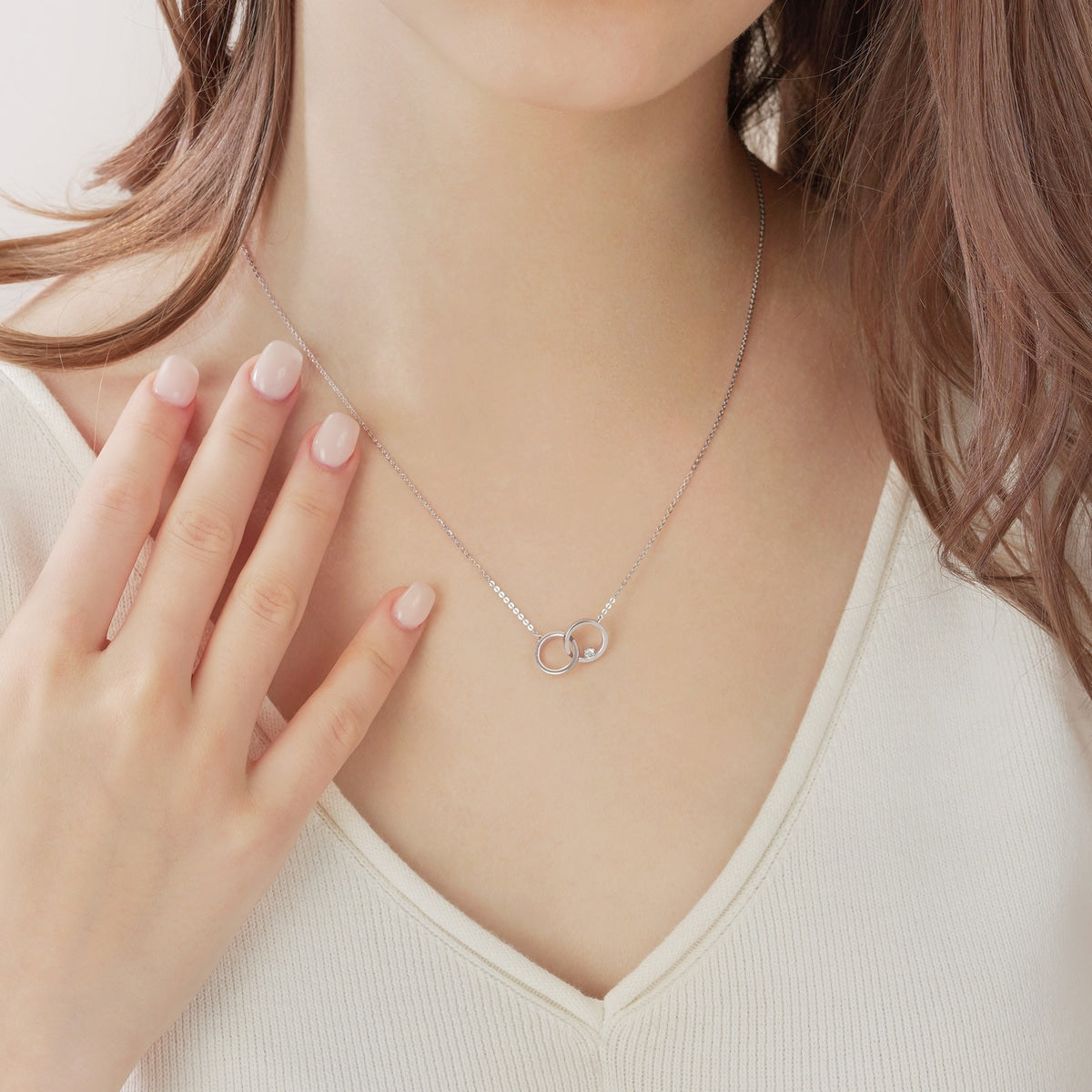 950 Platinum Diamond Necklace