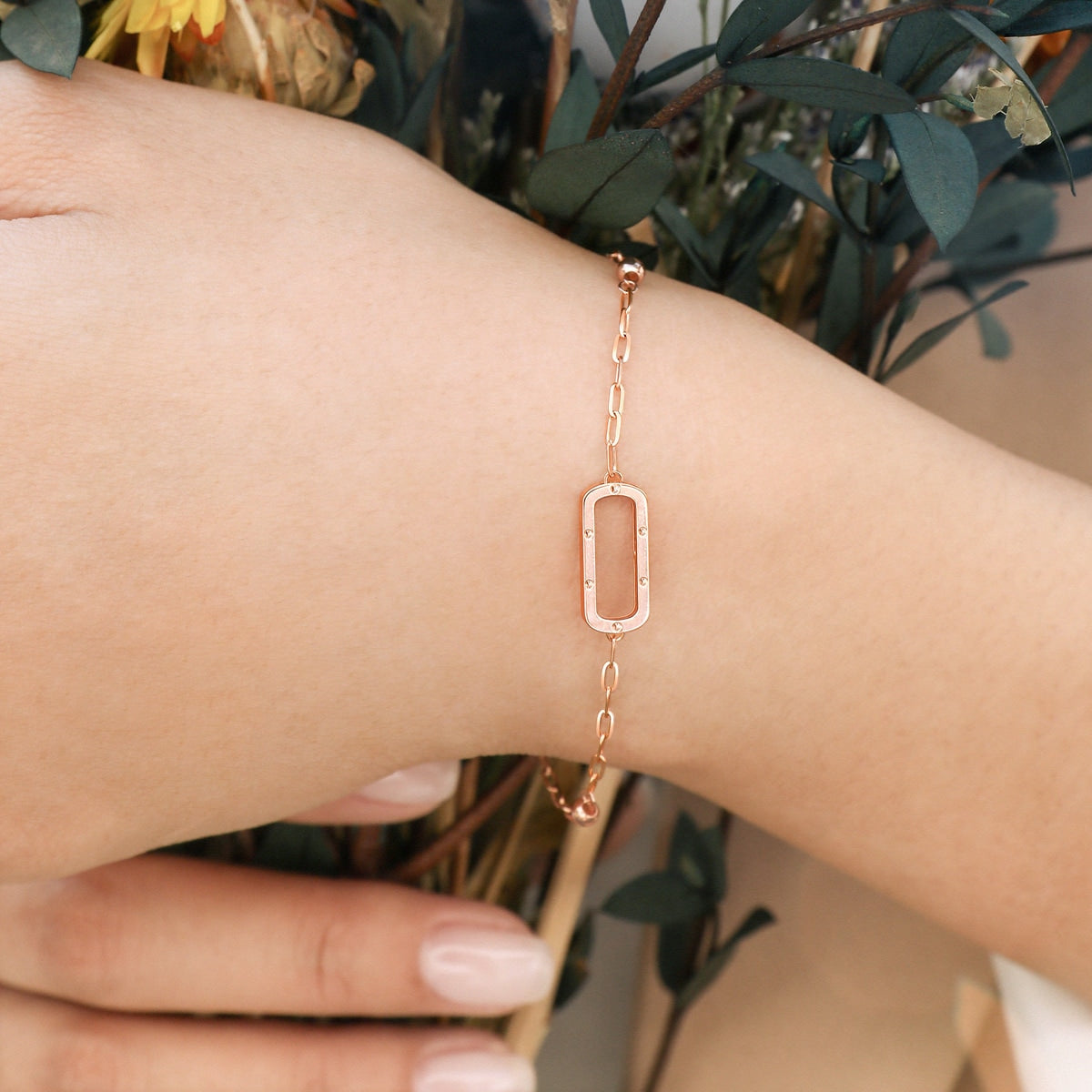 18K Rose Gold Bracelet