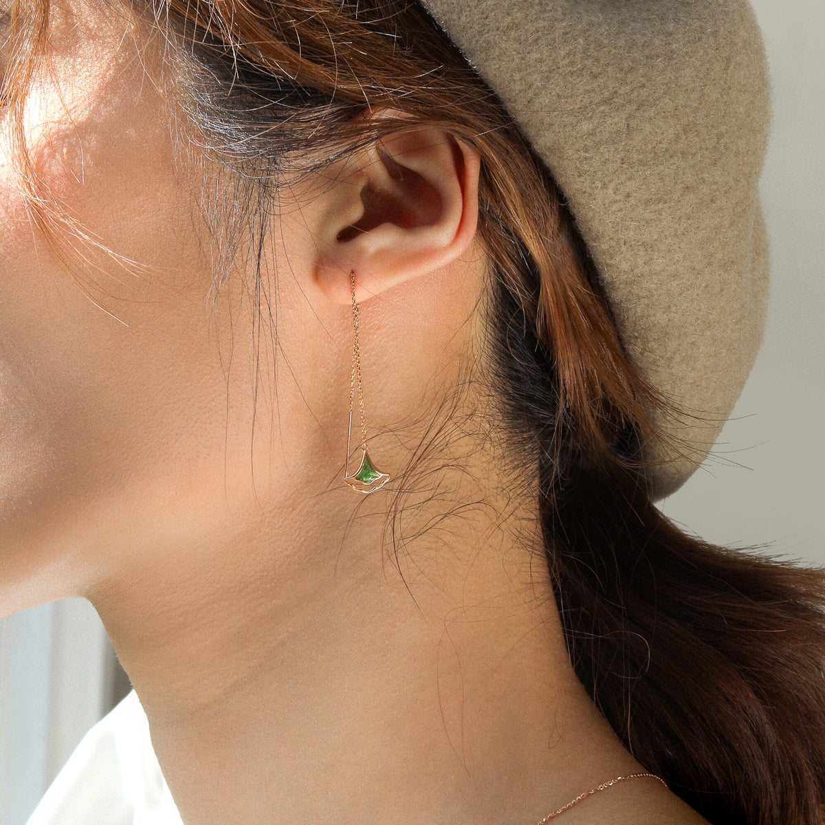 18K Rose Gold Earrings