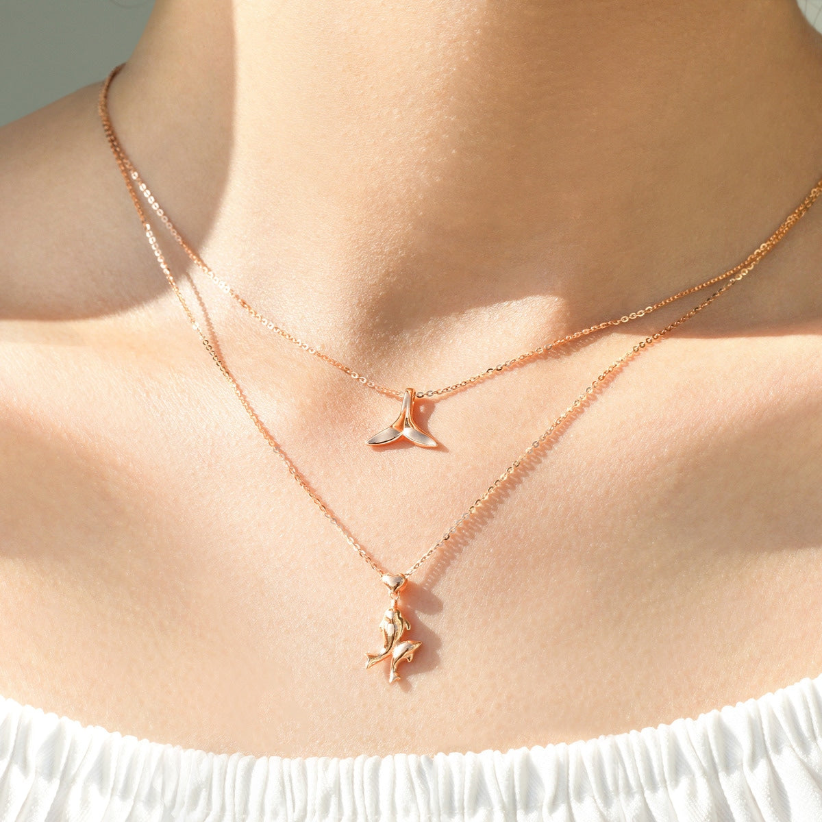 18K Rose Gold Necklace