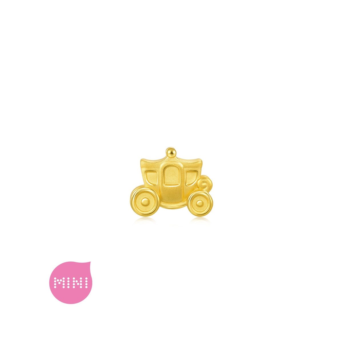 Wonderland' 999 Gold Princess Coach Charm