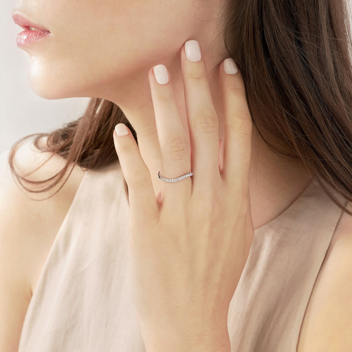 18K/750 Gold (White) Diamond Ring