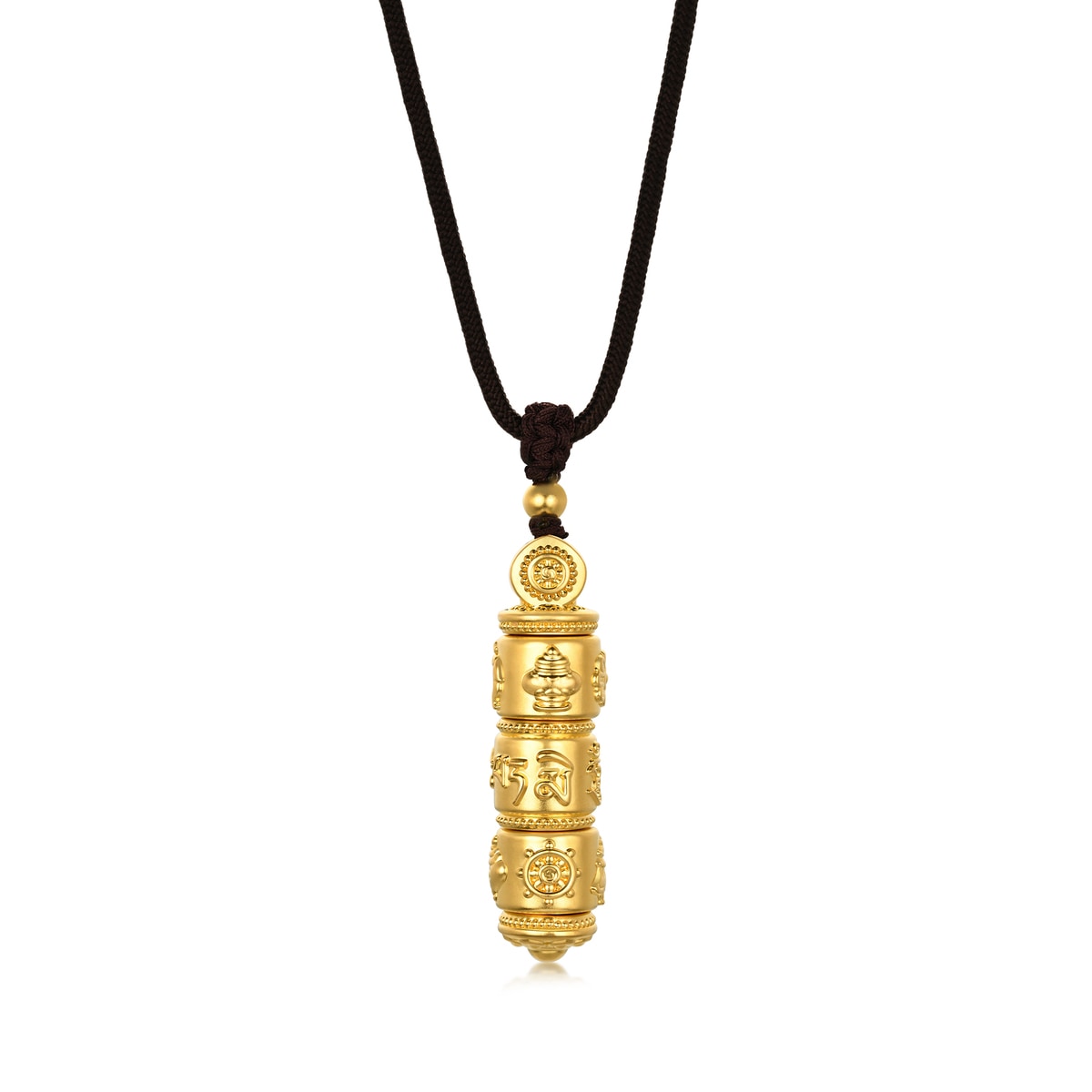 Om Mani Padme Hum' 999 Gold Necklace