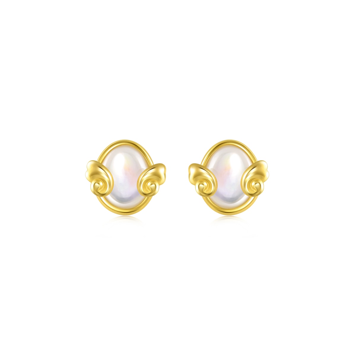 999.9 Gold Earrings