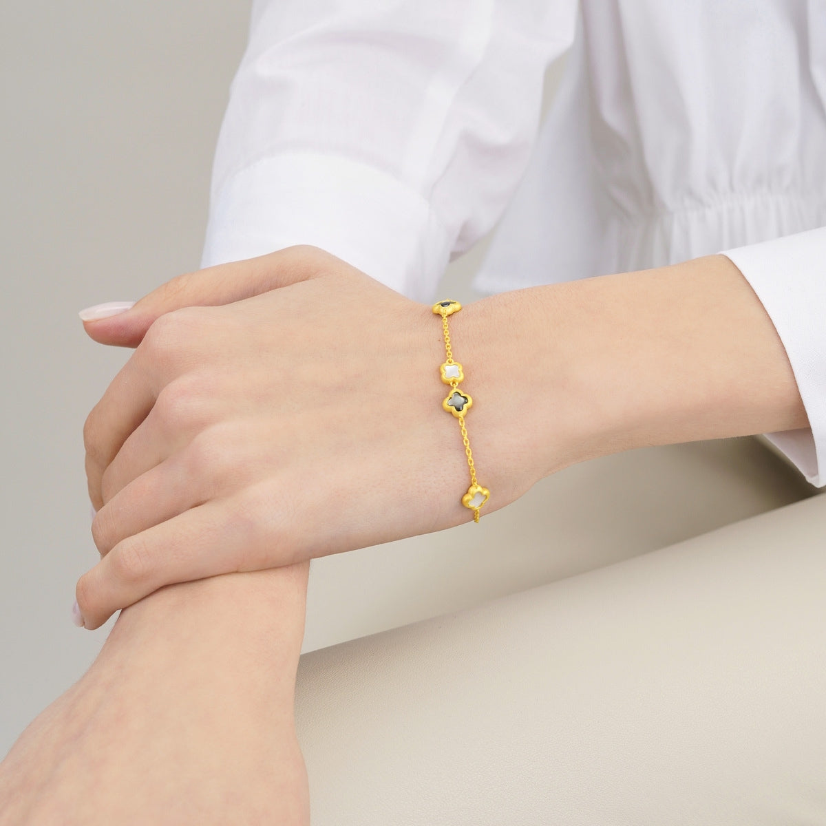 Daily Bliss' 999.9 Gold Bracelet
