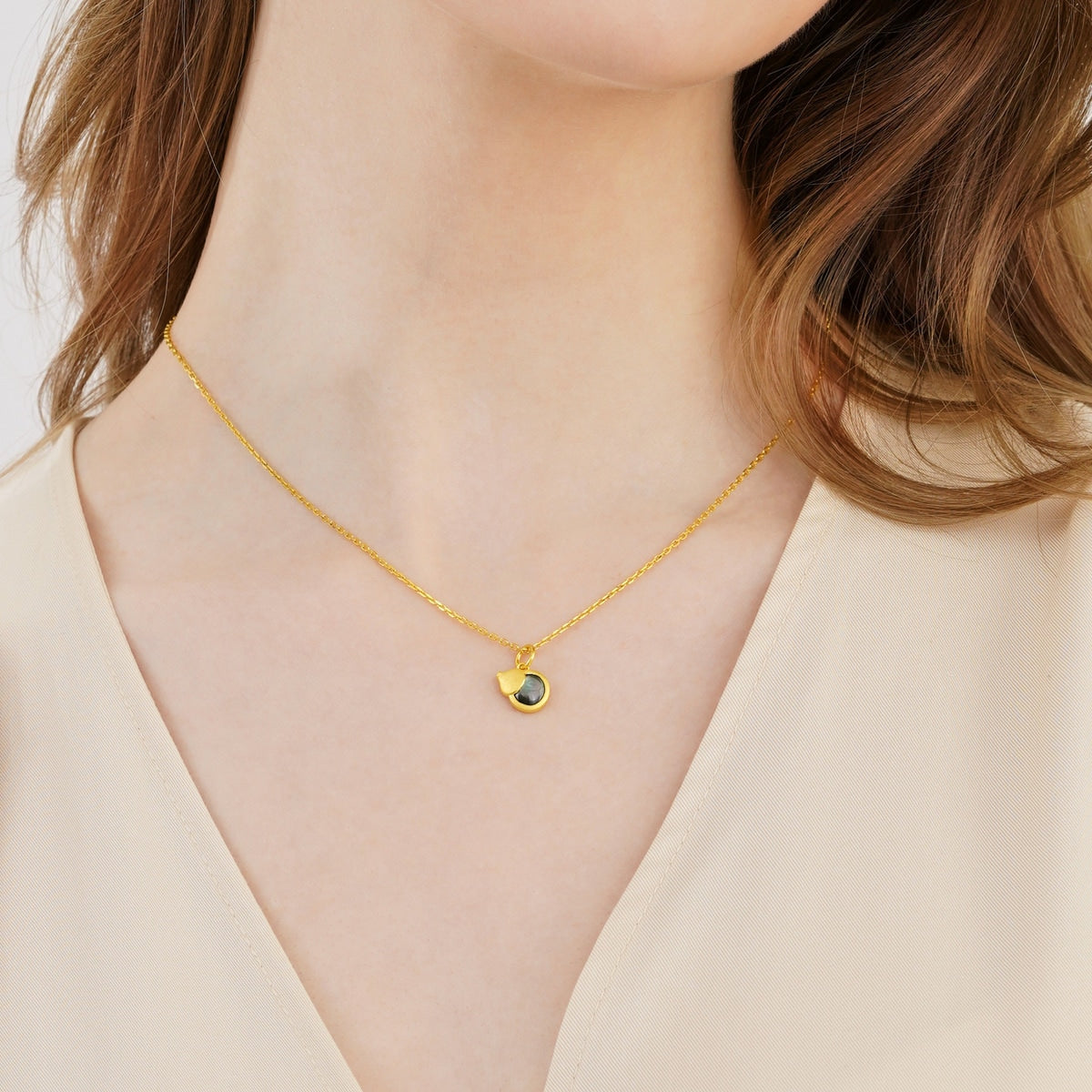 Daily Bliss' 999.9 Gold Pendant