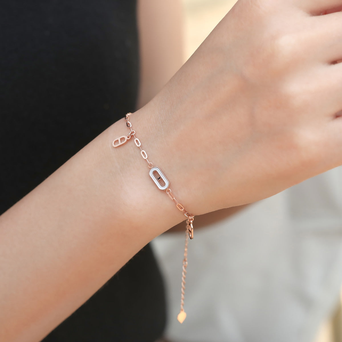 18K Rose Gold Bracelet