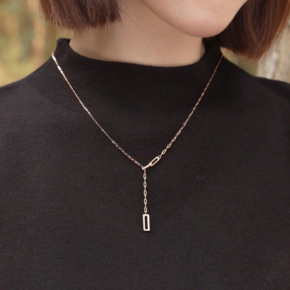 18K Rose Gold Necklace