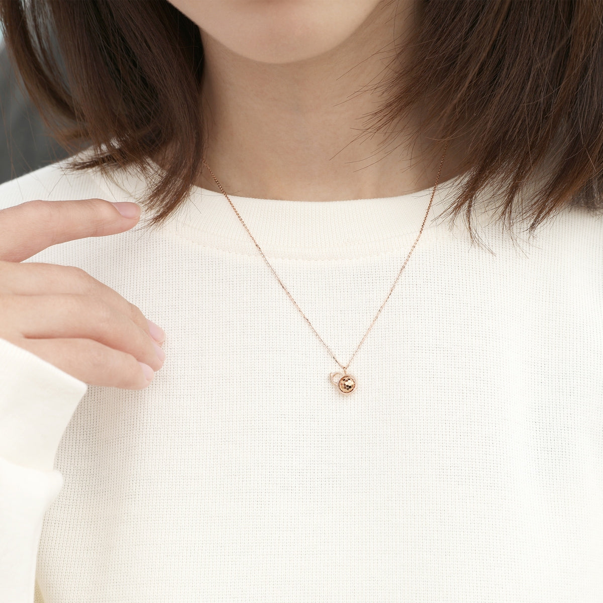 18K Rose Gold Necklace