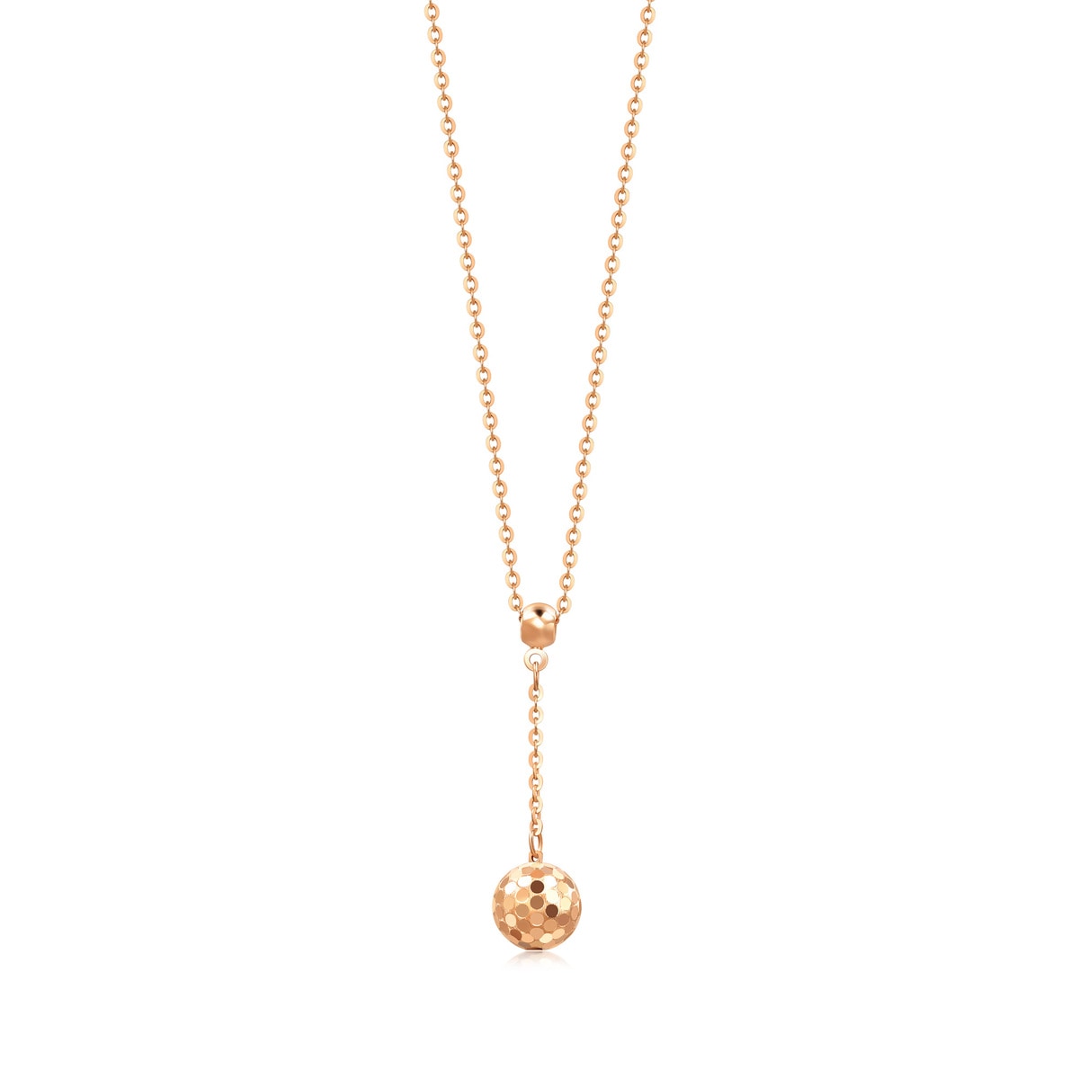 18K Rose Gold Necklace
