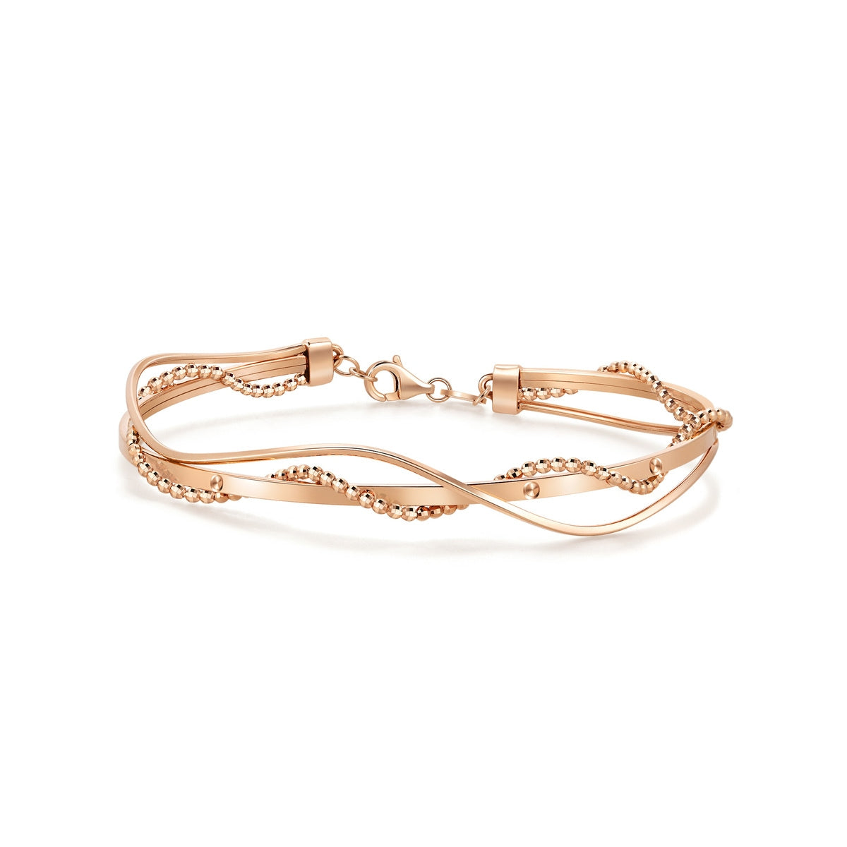 18K Rose Gold Bangle