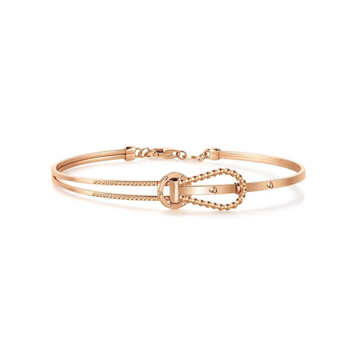 18K Rose Gold Bangle
