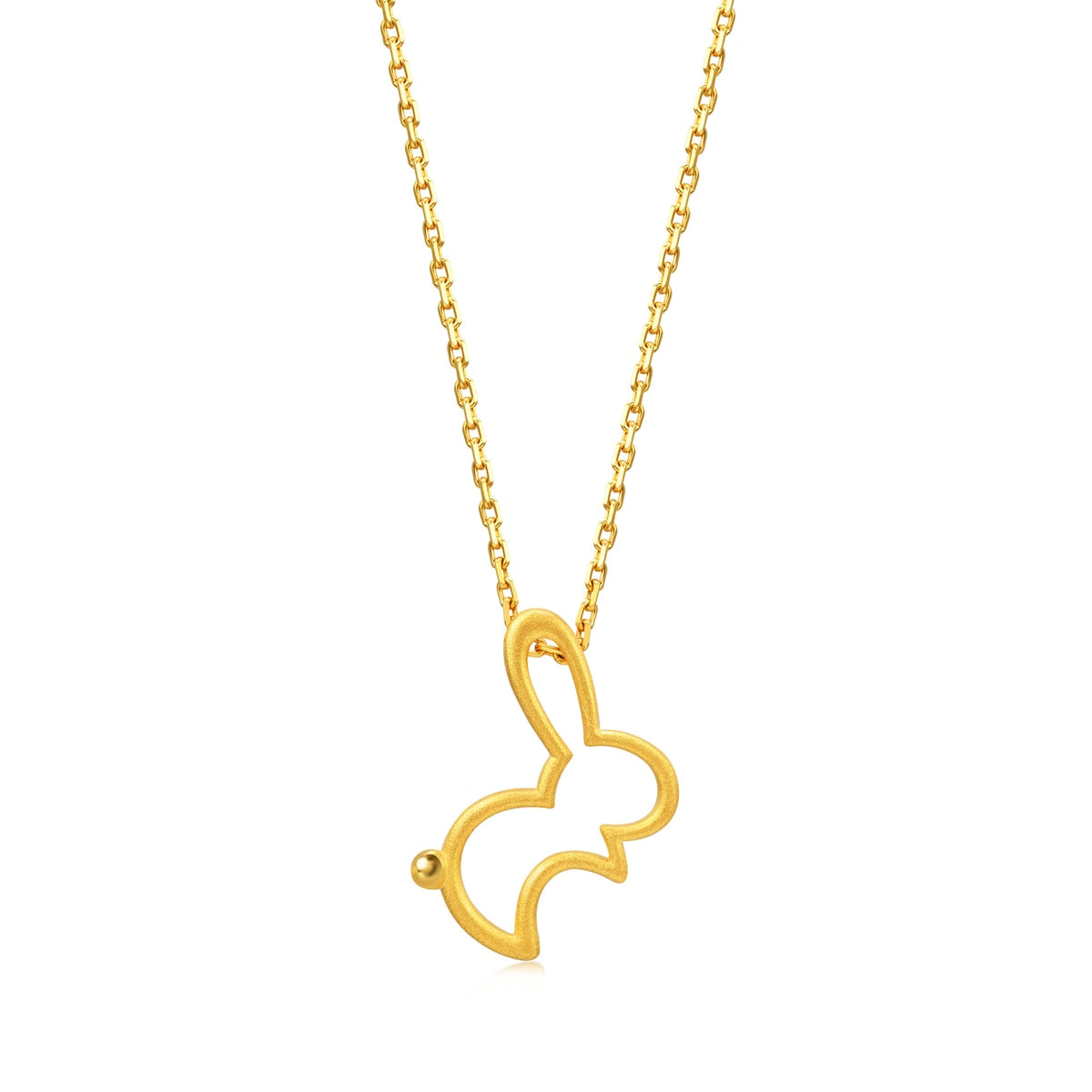 999.9 Gold Rabbit Pendant