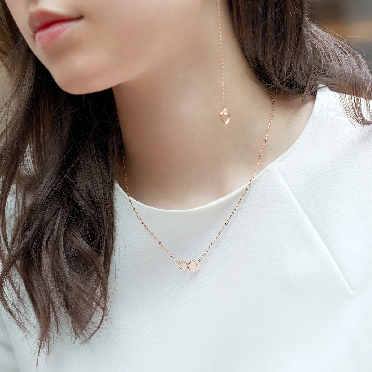 18K Rose Gold Necklace