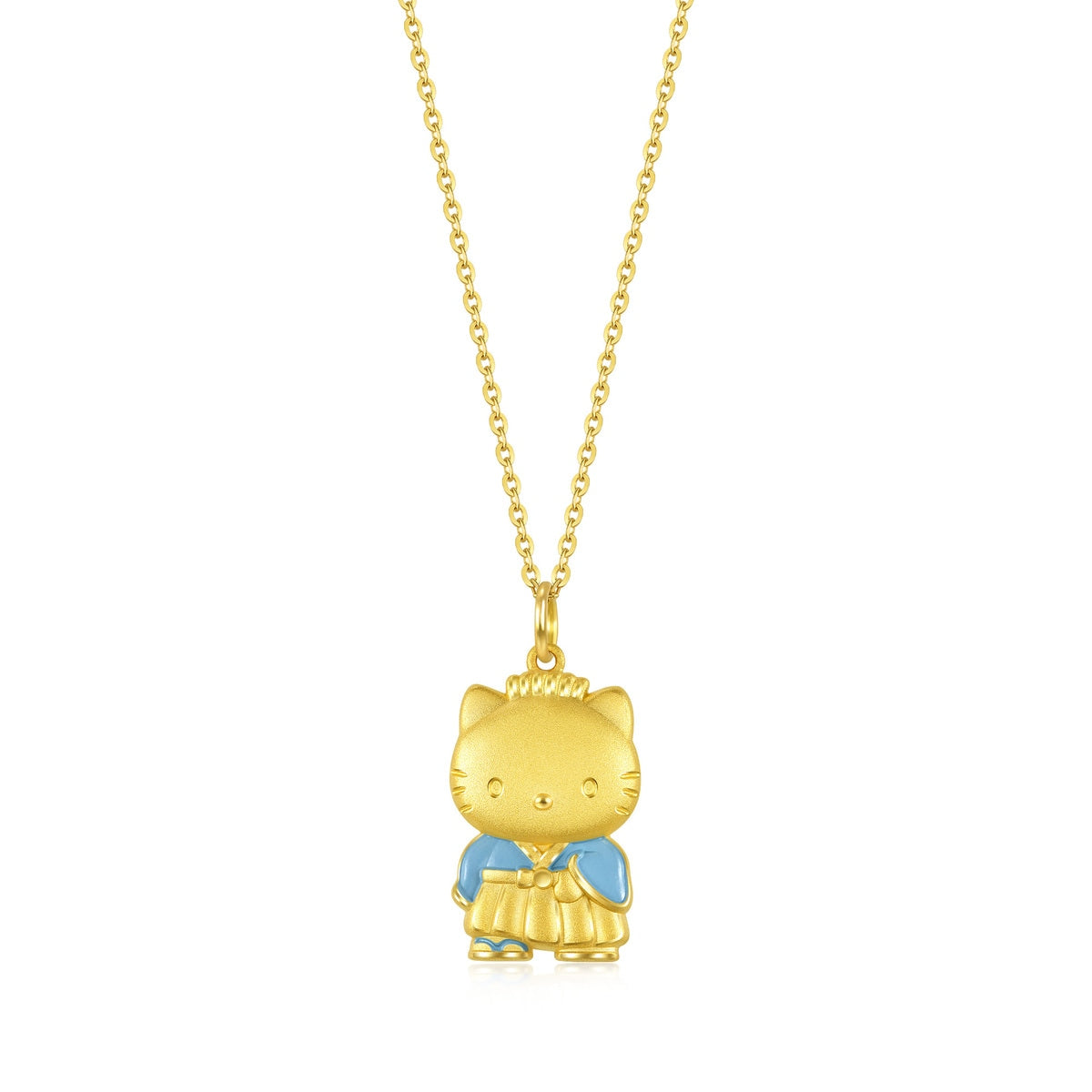 Dear Daniel' 999.9 Gold Pendant