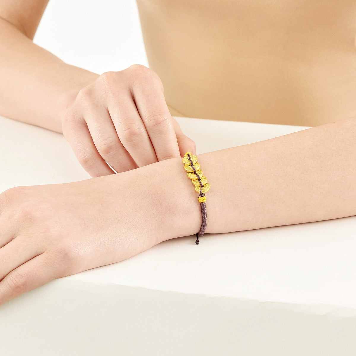 Daily Bliss' 999 Gold Bracelet
