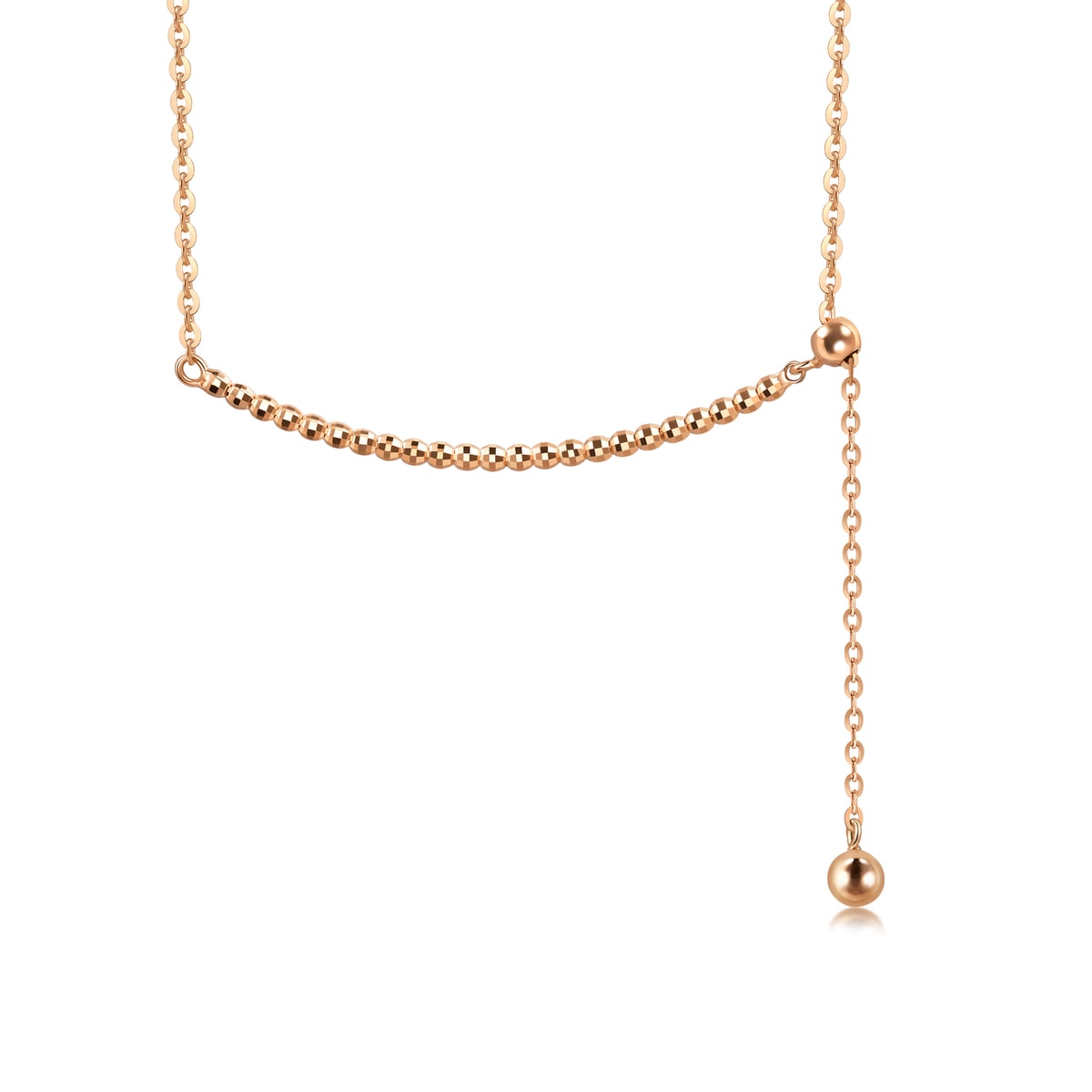 18K Rose Gold Necklace