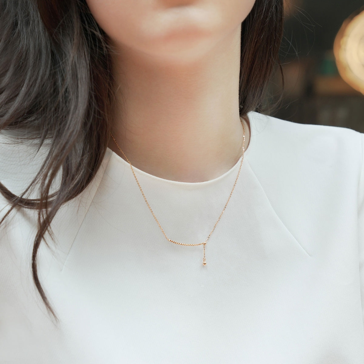 18K Rose Gold Necklace