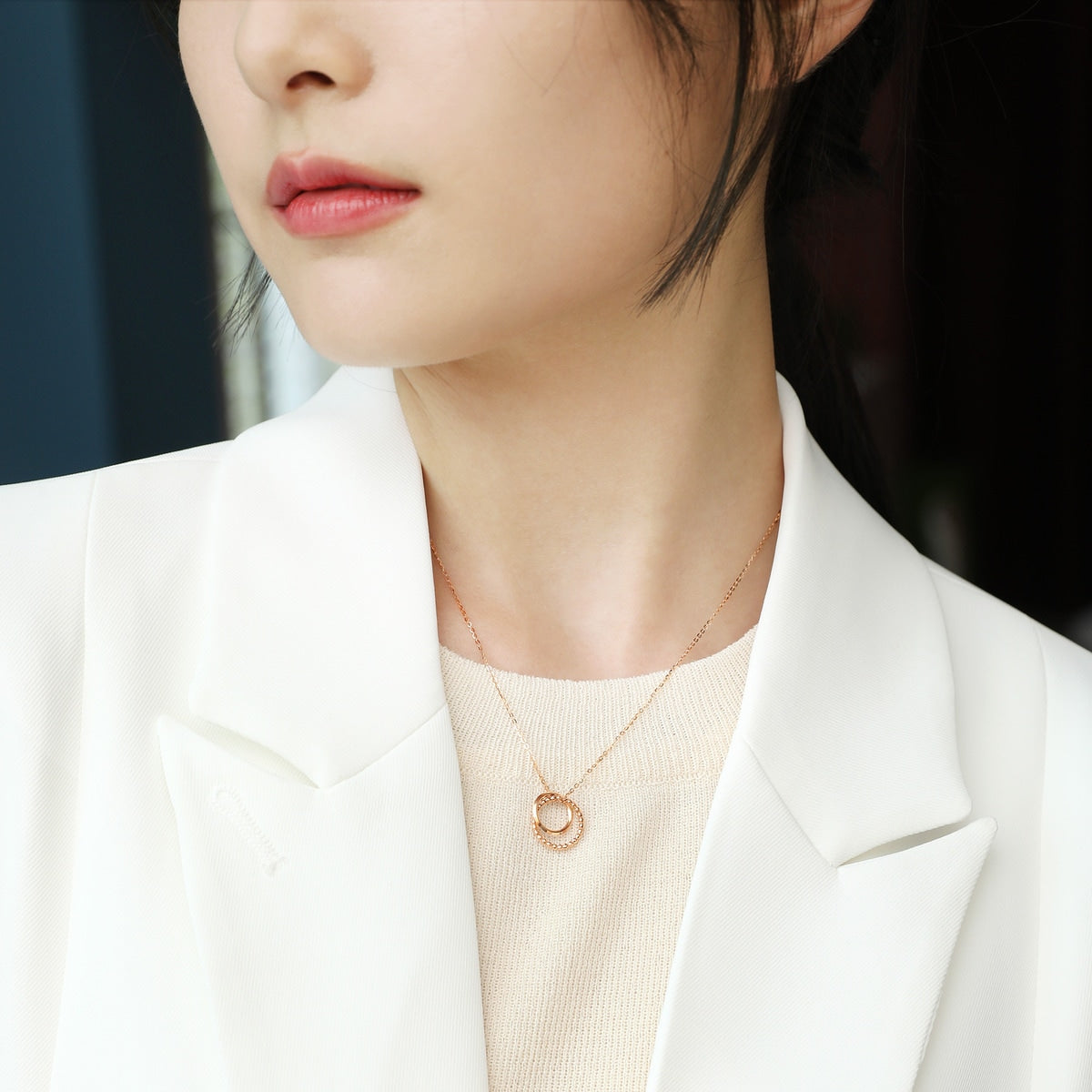 18K Rose Gold Necklace