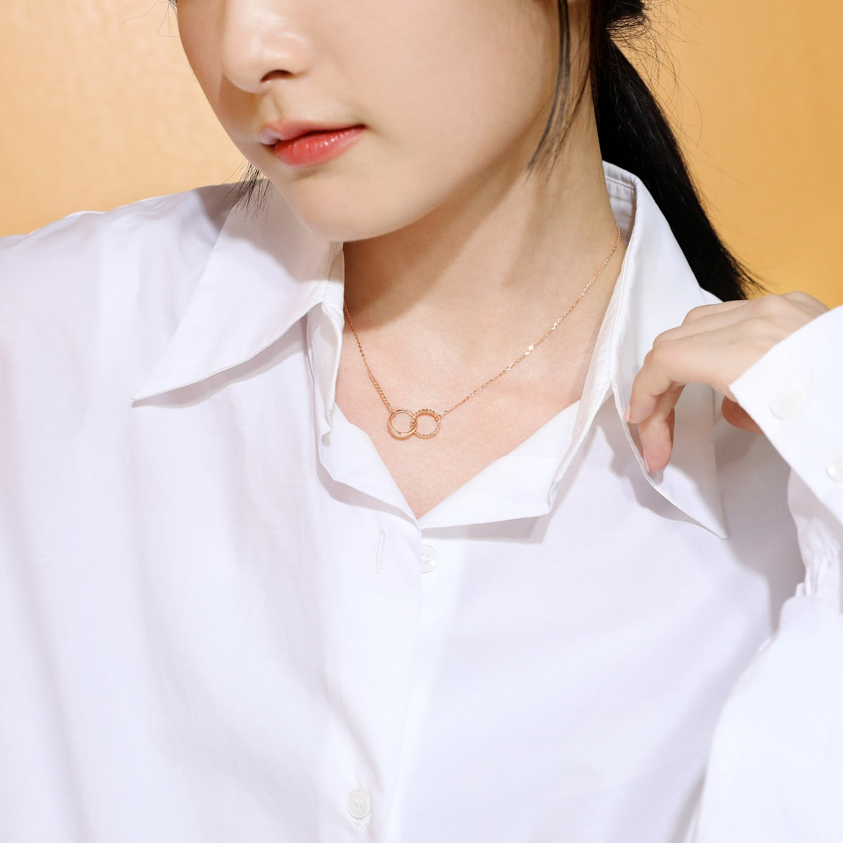 18K Rose Gold Necklace