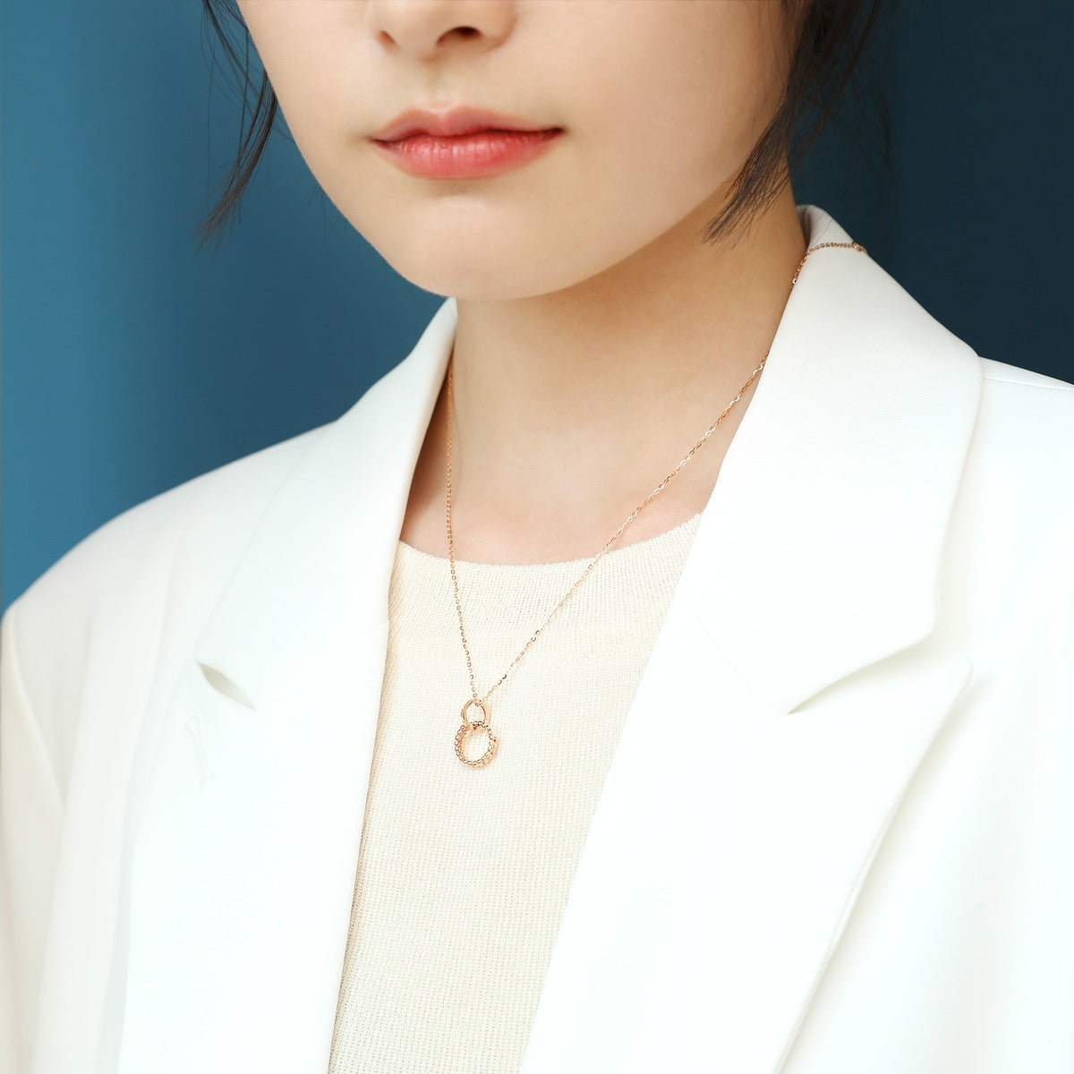 18K Rose Gold Necklace