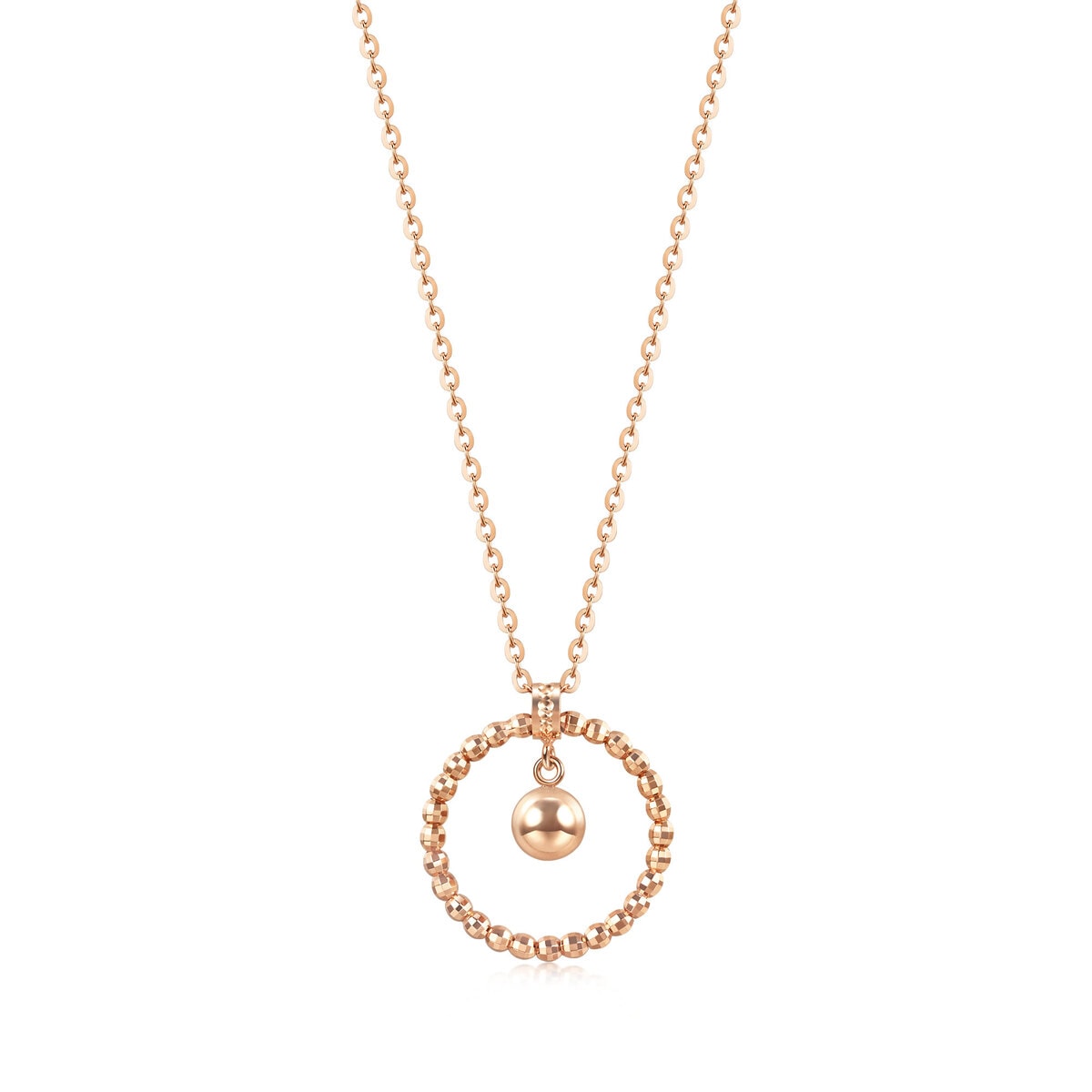 18K Rose Gold Necklace