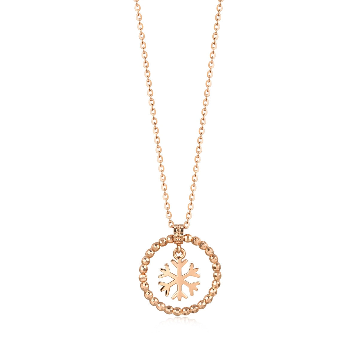 18K Rose Gold Necklace
