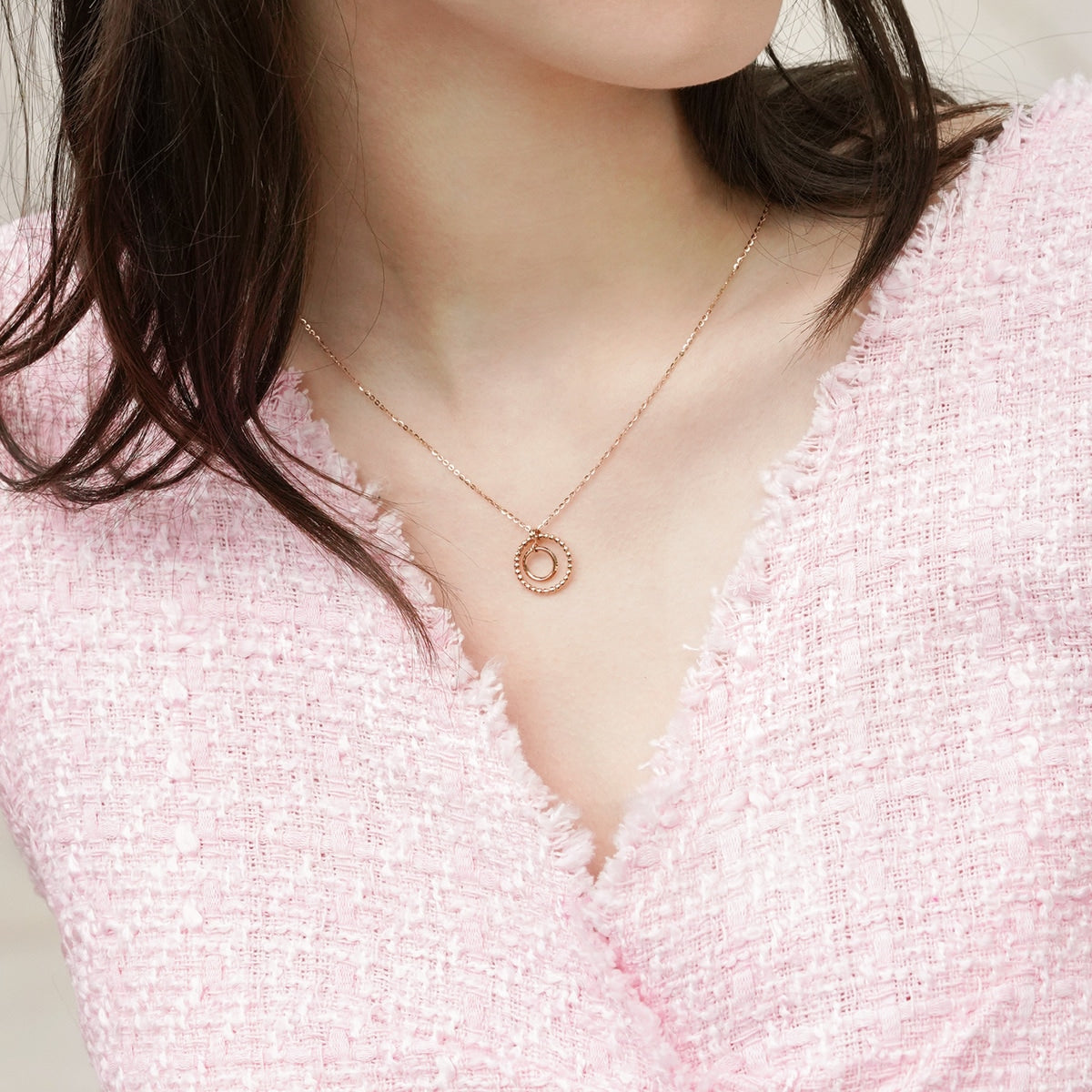 18K Rose Gold Necklace