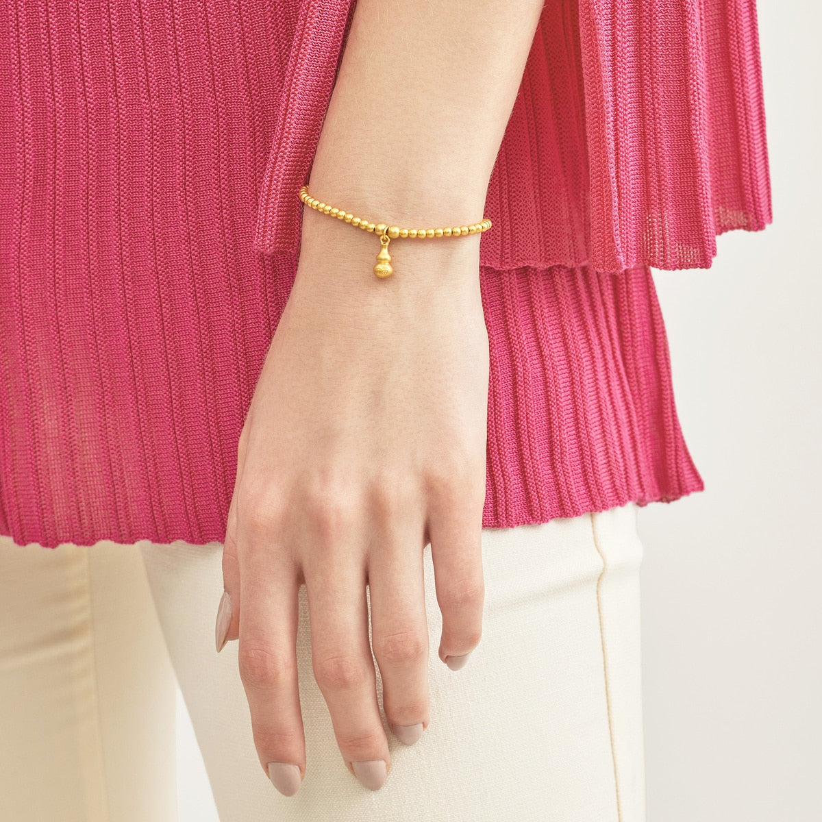 The Oriental' 999.9 Gold Bracelet