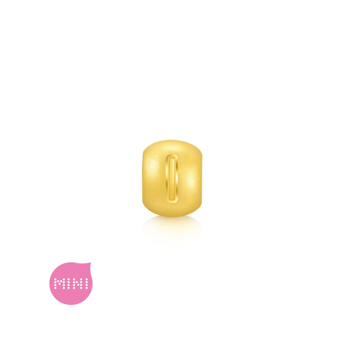 Alphabets & Numeric' 999 Gold Letter I Charm