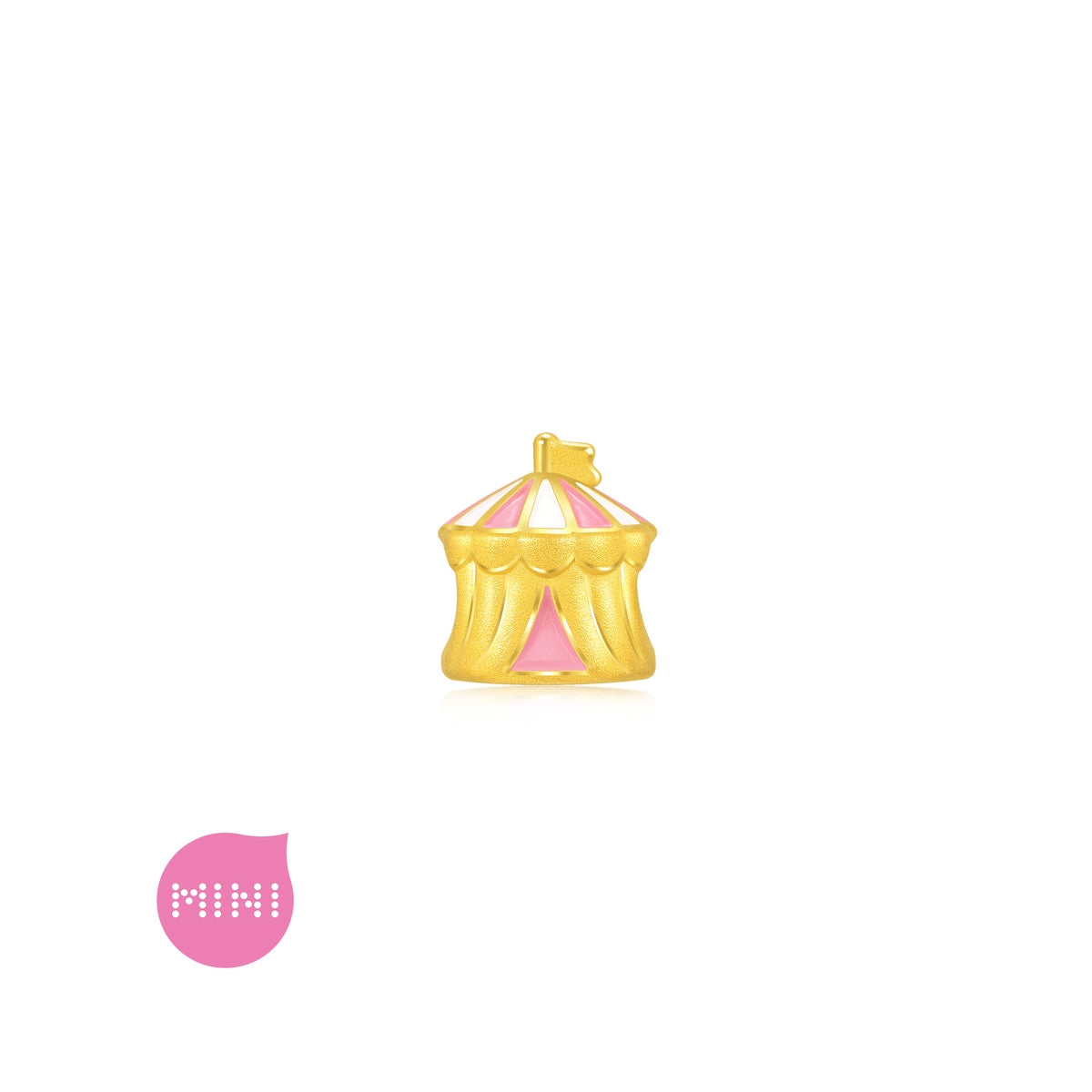 Wonderland' 999 Gold Circus Charm