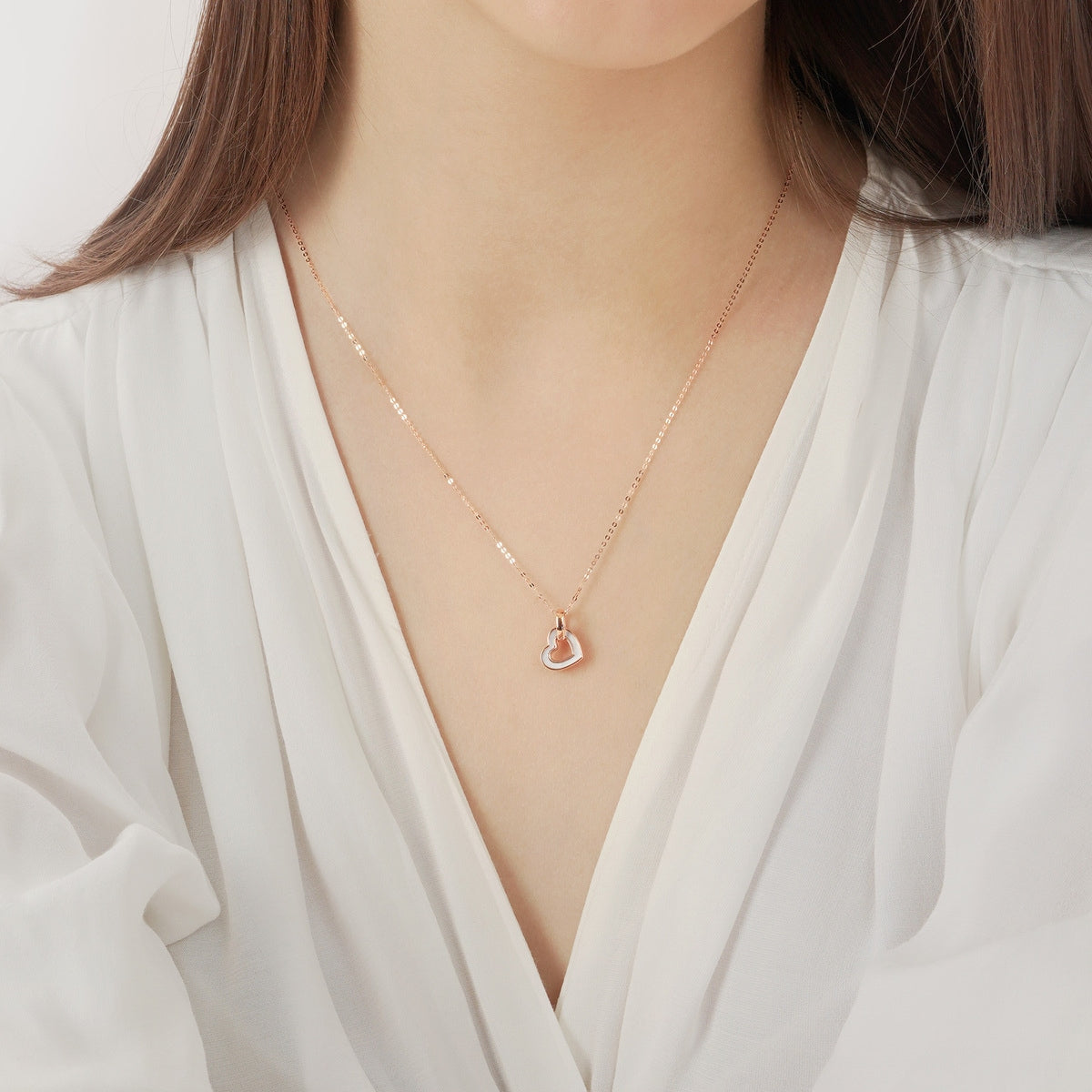 18K Rose Gold Necklace