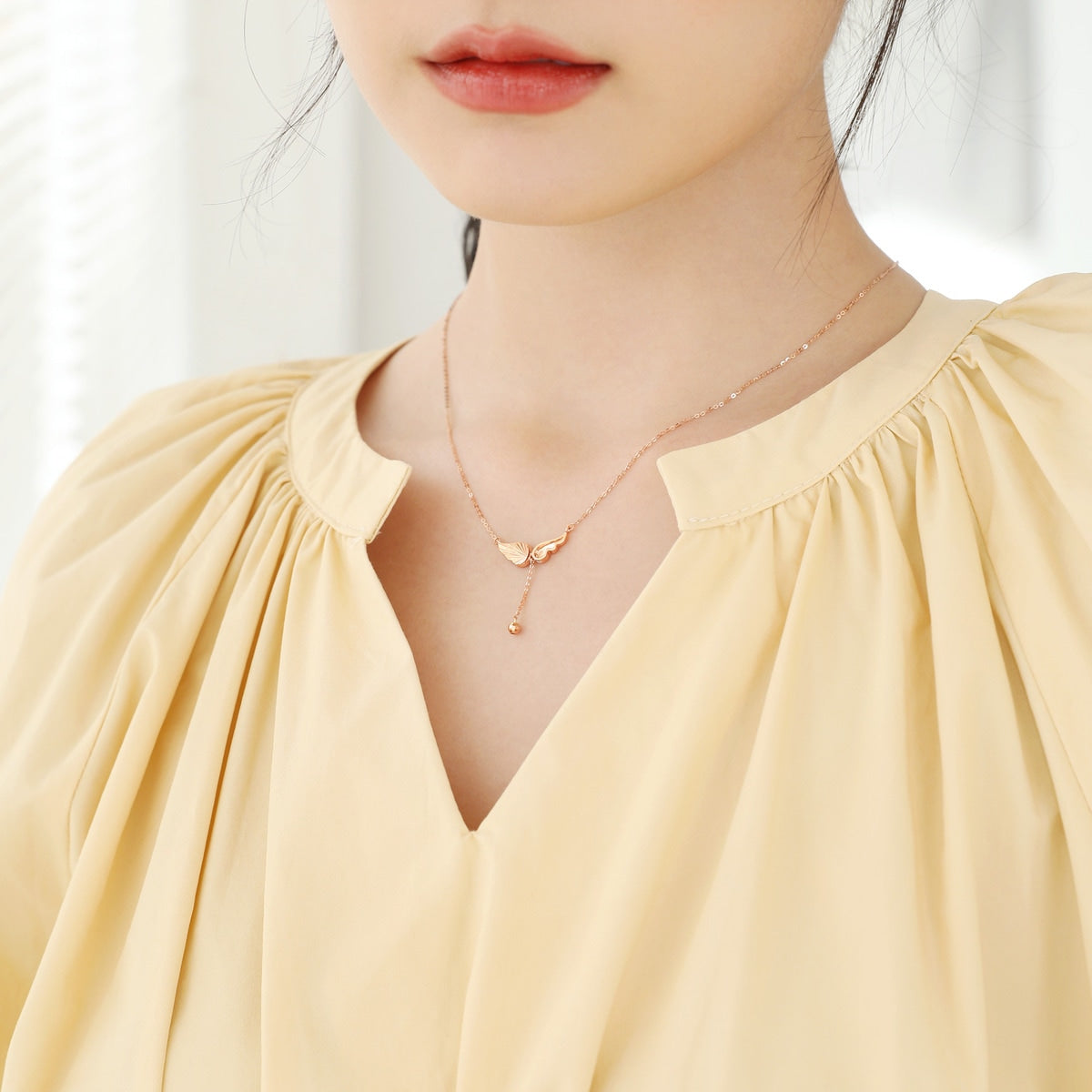 18K Rose Gold Necklace