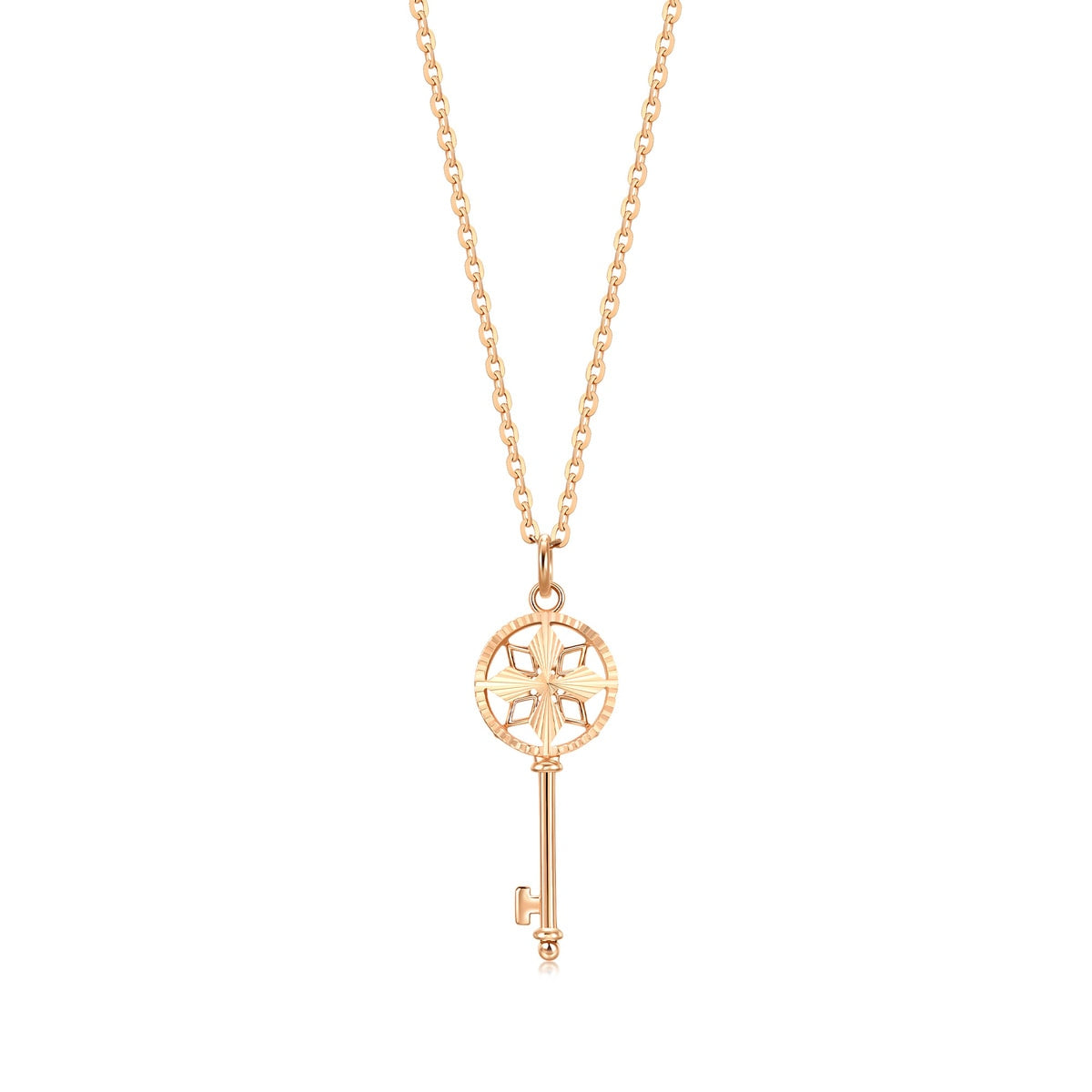 18K Rose Gold Pendant