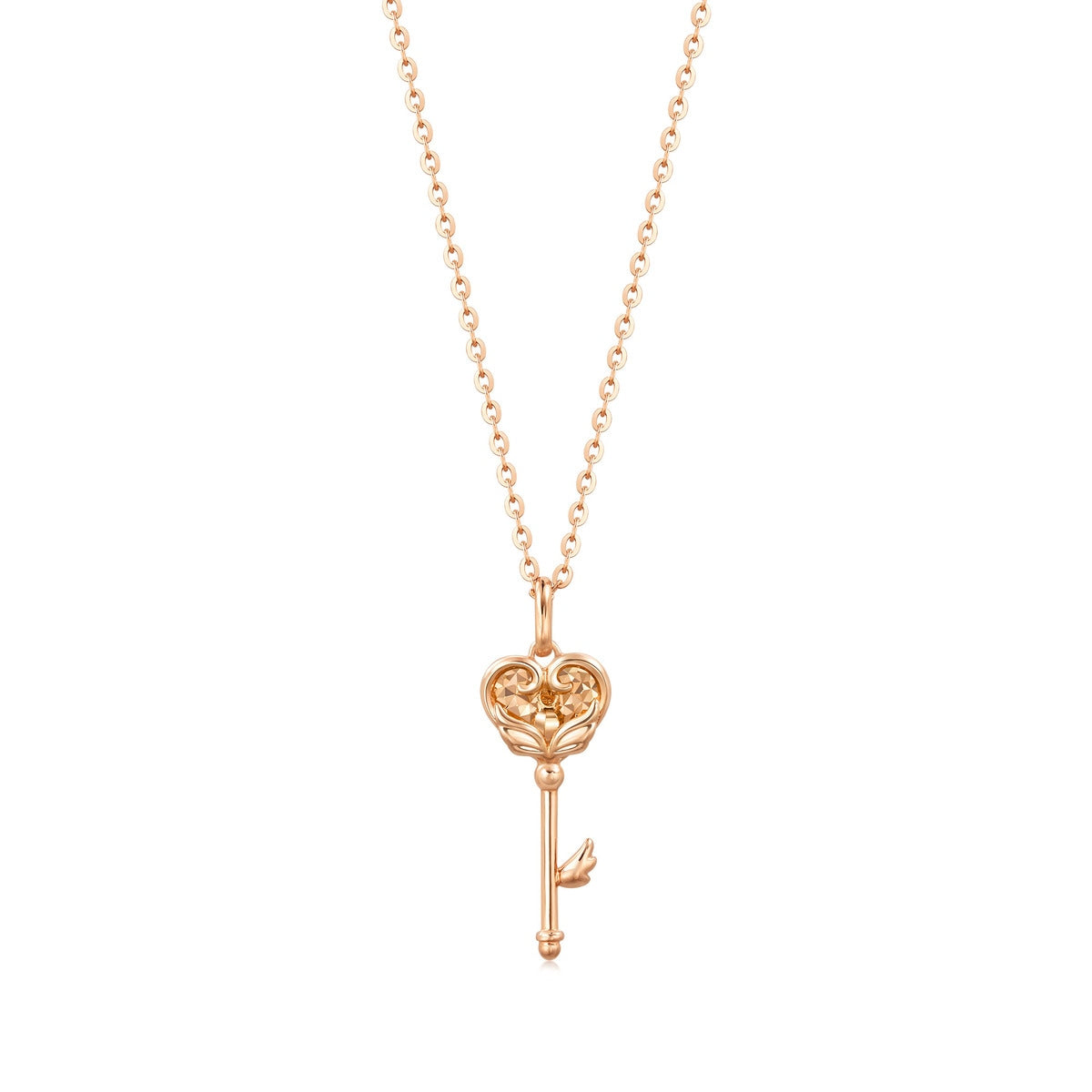 18K Rose Gold Pendant