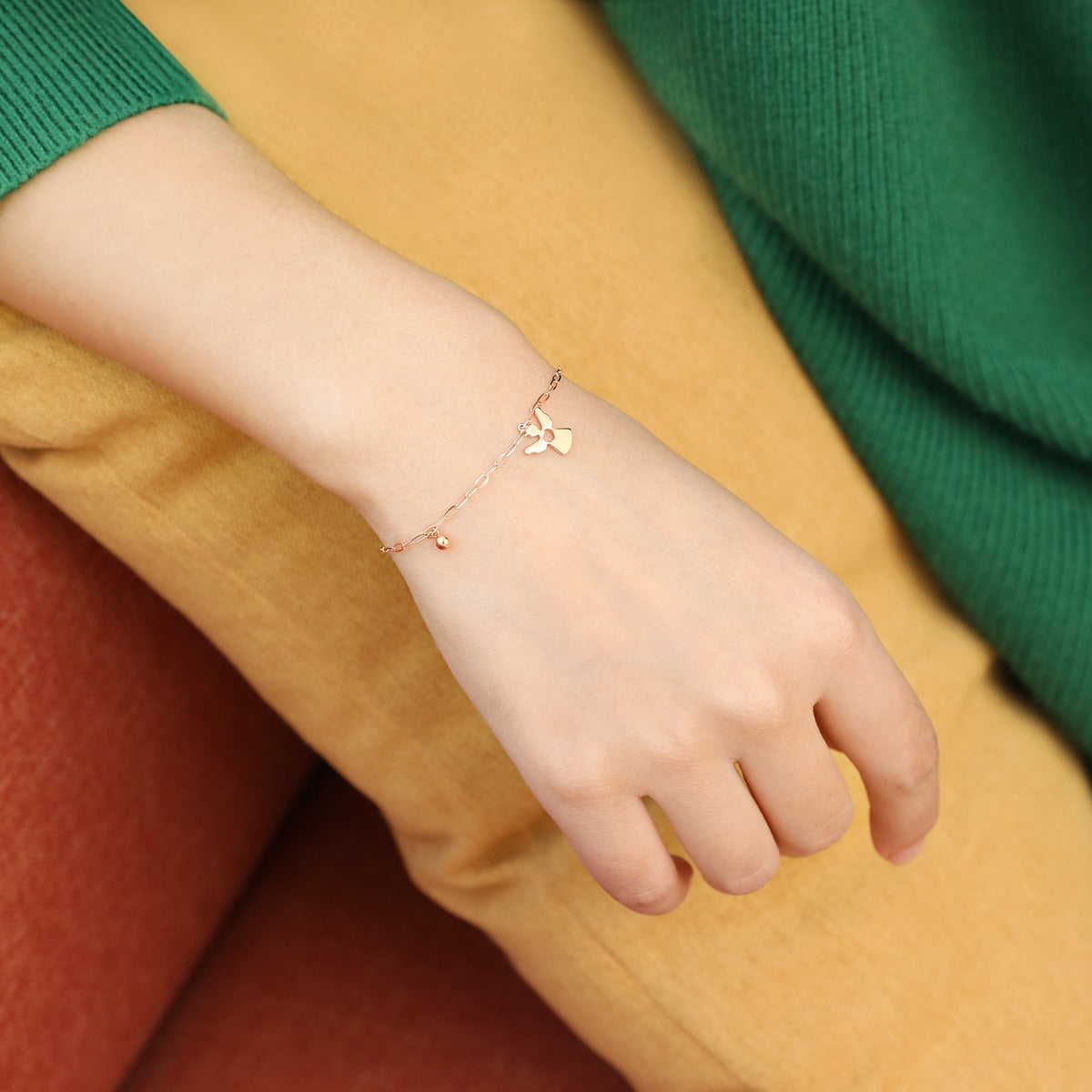 18K Rose Gold Bracelet