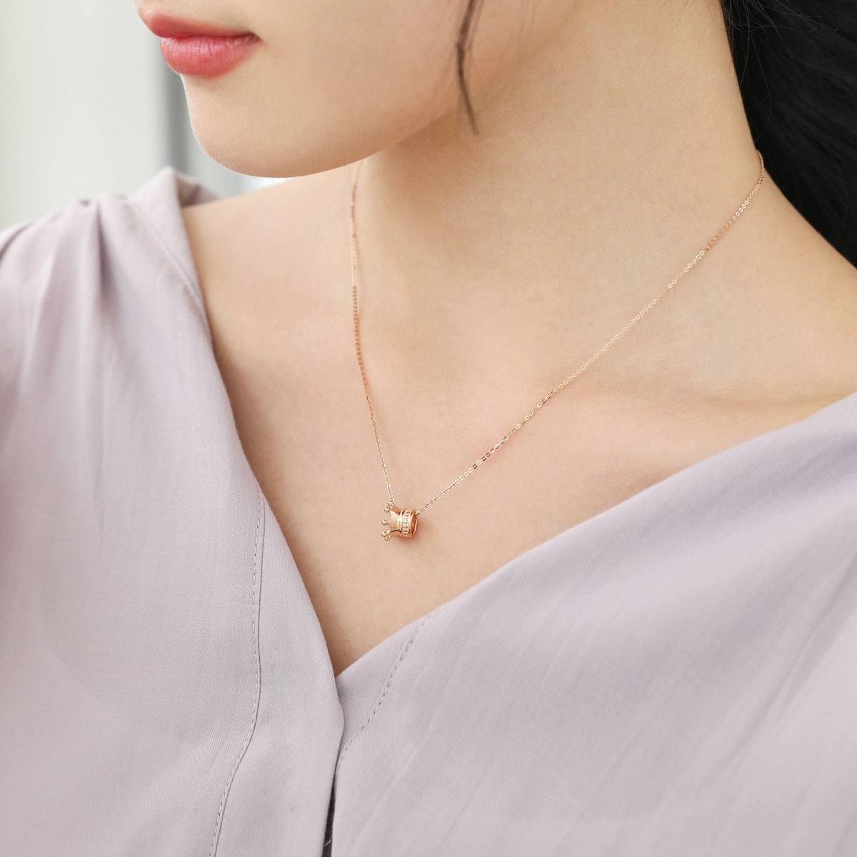 18K Rose Gold Necklace