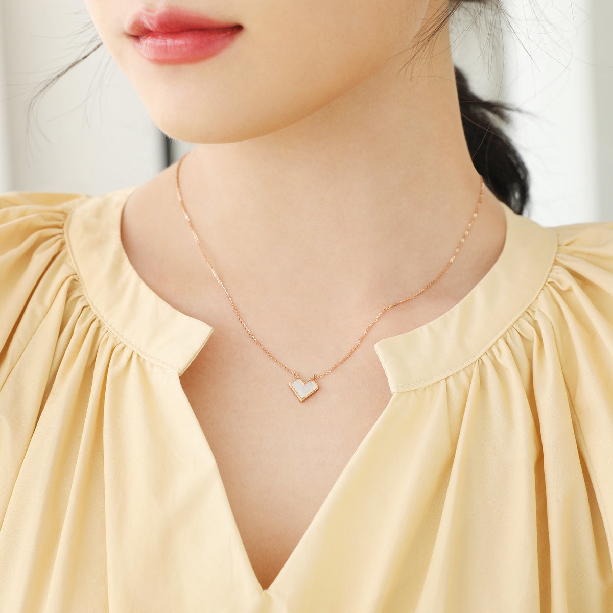 18K Rose Gold Necklace