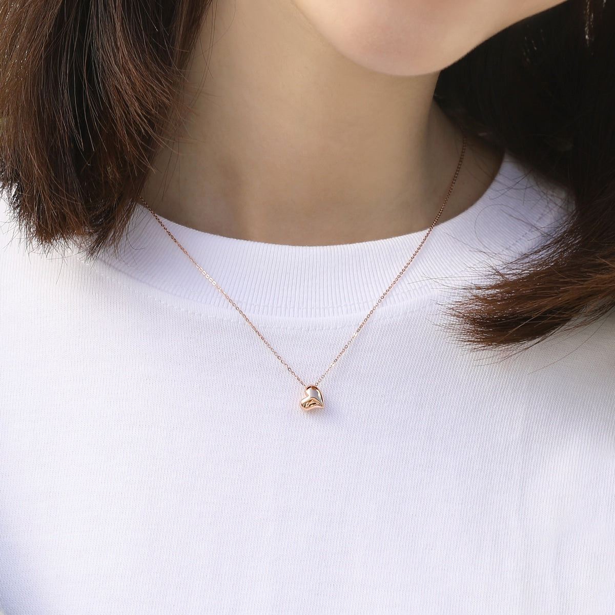 18K Rose Gold Necklace