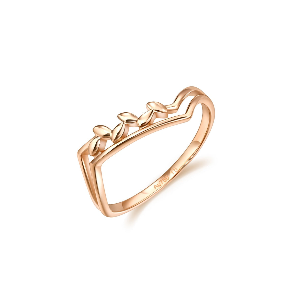 18K Rose Gold Ring