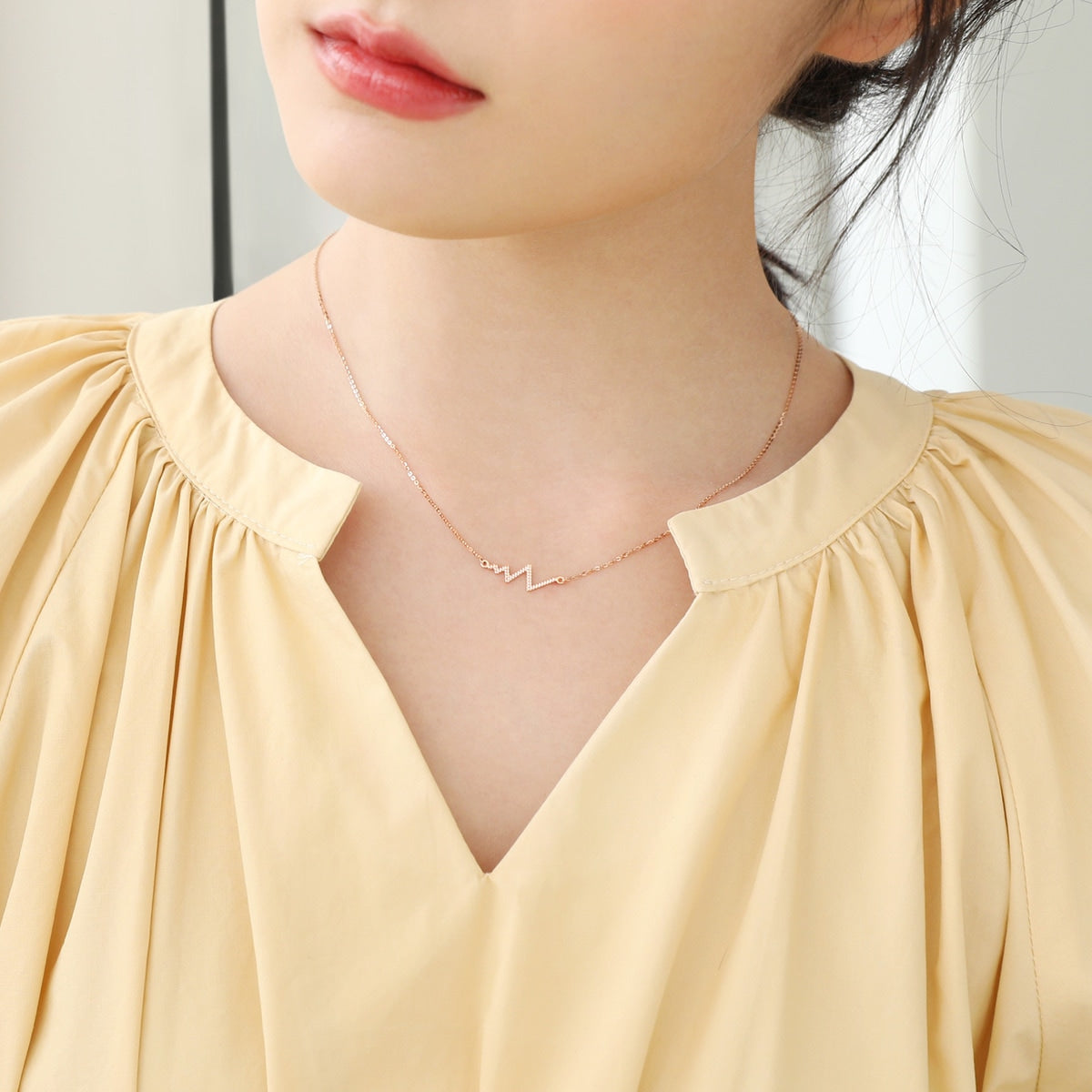 18K Rose Gold Necklace