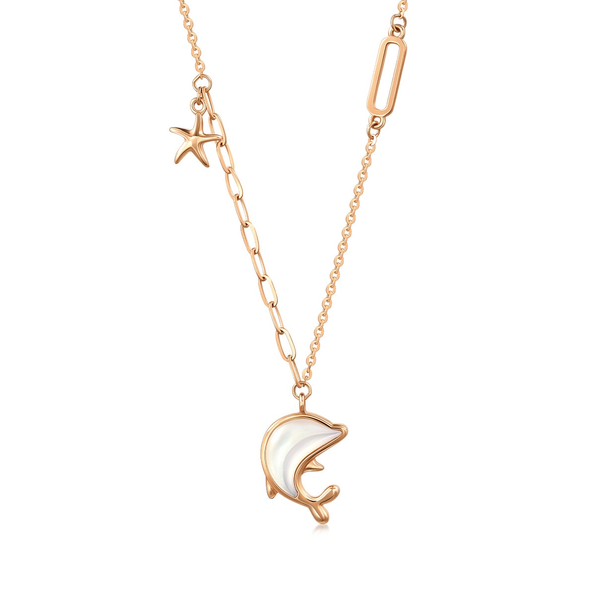 18K Rose Gold Necklace
