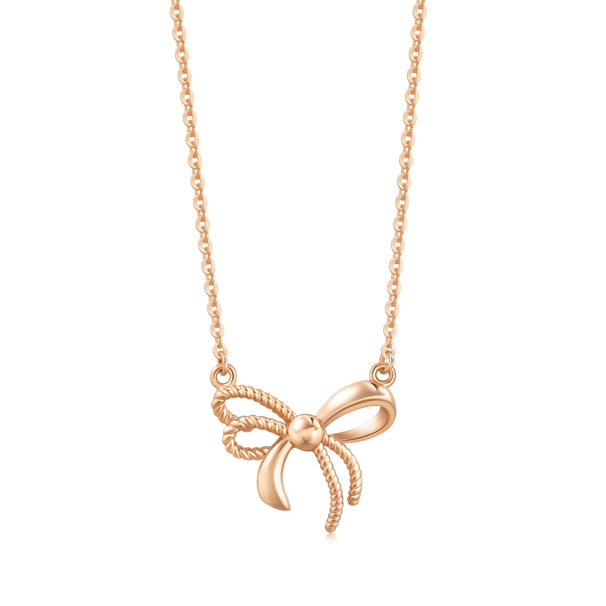 18K Rose Gold Necklace