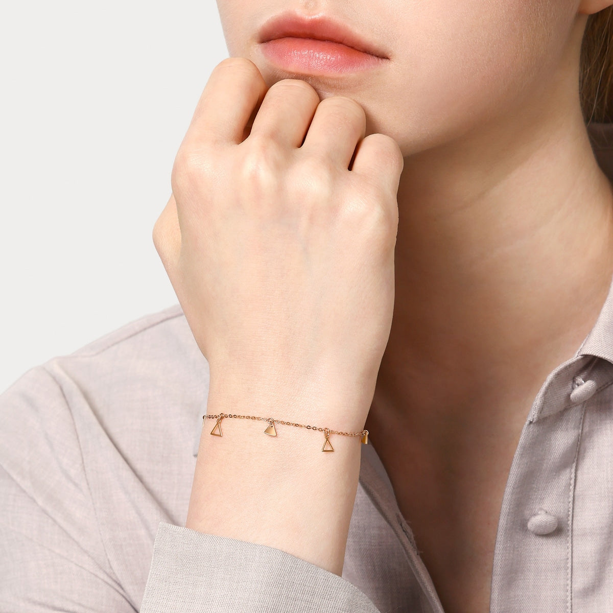 18K/750 Gold (Rose) Bracelet