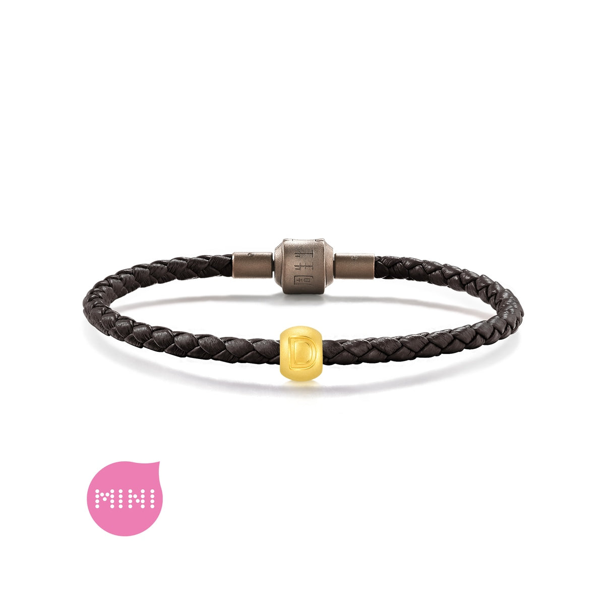 Alphabets & Numeric' 999 Gold Letter D Charm