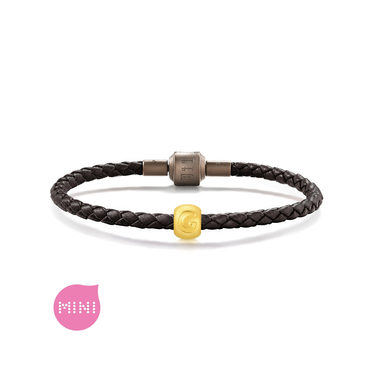 Alphabets & Numeric' 999 Gold Letter G Charm