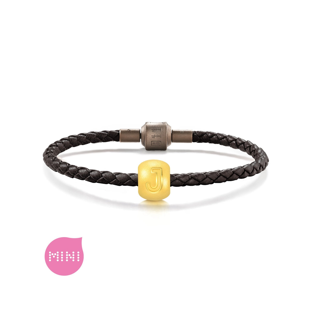 Alphabets & Numeric' 999 Gold Letter J Charm