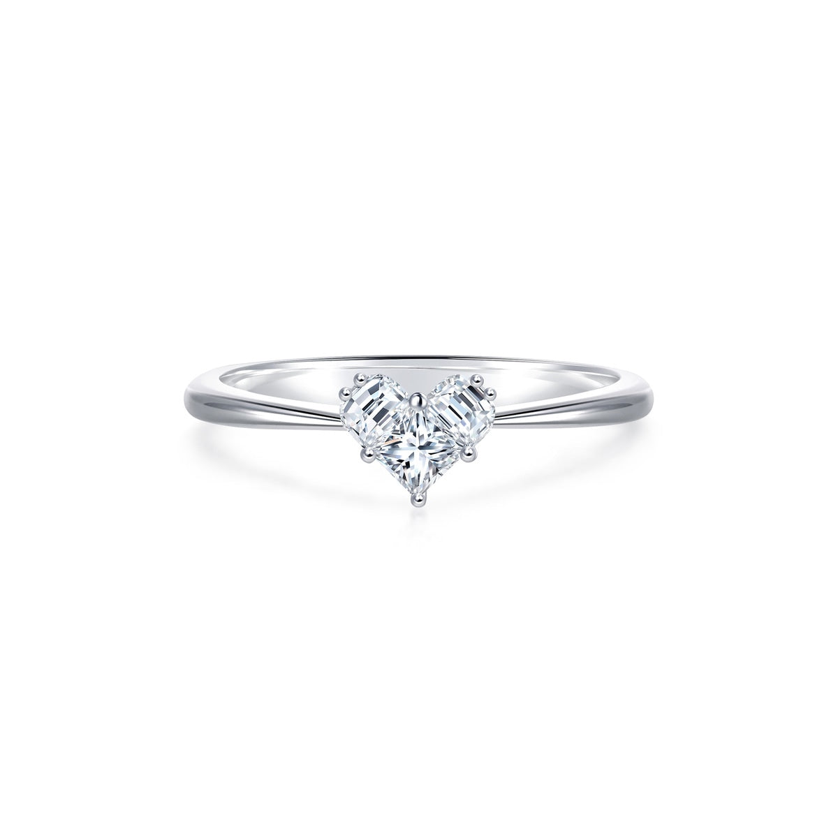 18K White Gold Diamond Ring